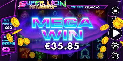 Super Lion Megaways No JP