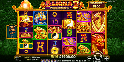 5 Lions Megaways 2