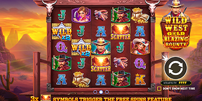 Wild West Gold Blazing Bounty