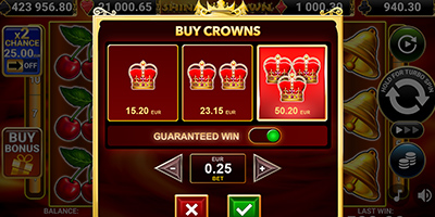 Shining Crown Buy Bonus