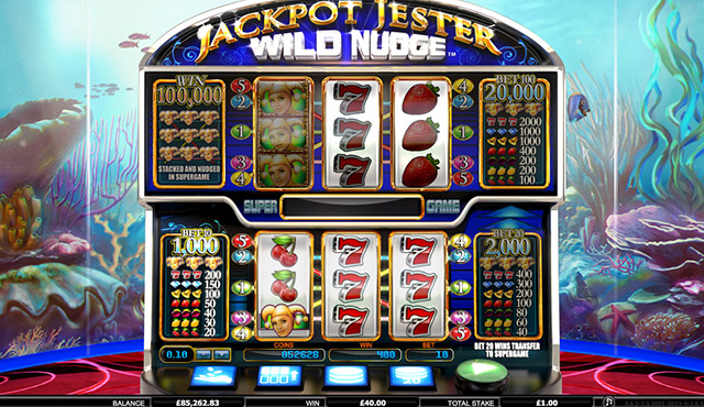 Jackpot Jester Wild Nudge