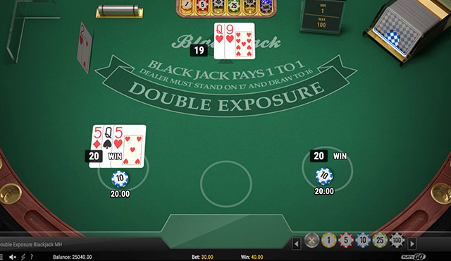 Double Exposure Blackjack MH