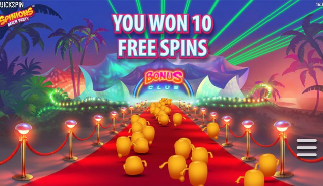 Spinions Beach Party