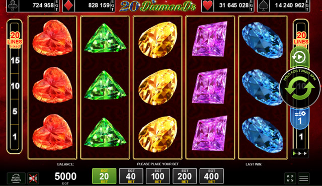 20 Diamonds