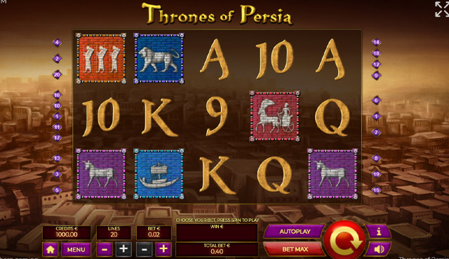 Thrones Of Persia