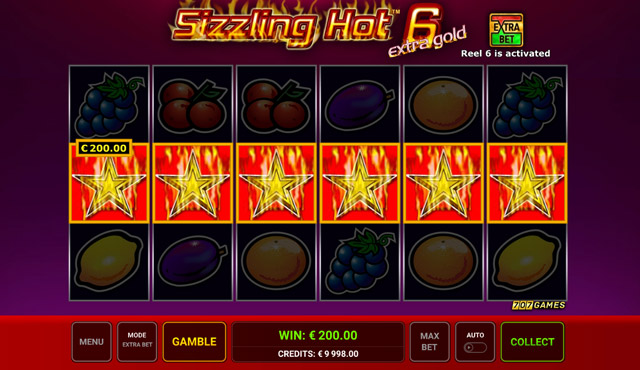 Sizzling Hot 6 Extra Gold