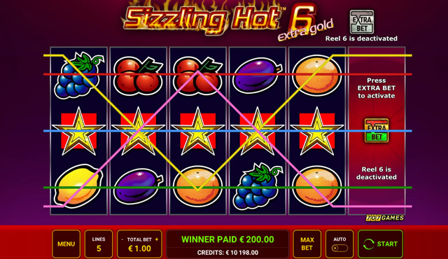 Sizzling Hot 6 Extra Gold