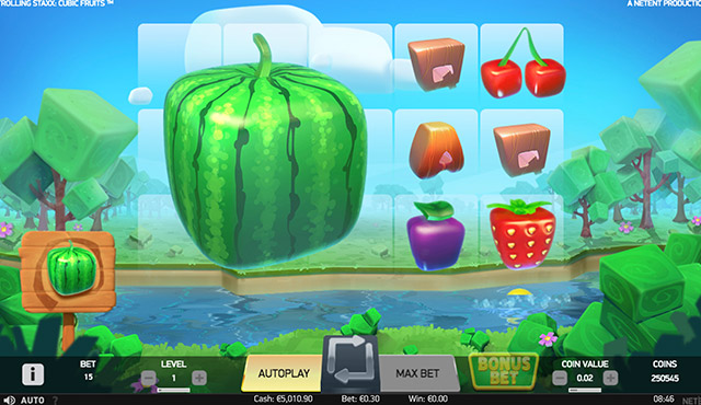 Strolling Staxx: Cubic Fruits