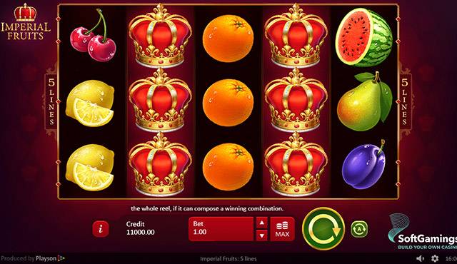 Imperial Fruits: 5 lines