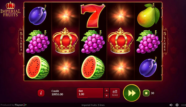Imperial Fruits: 5 lines