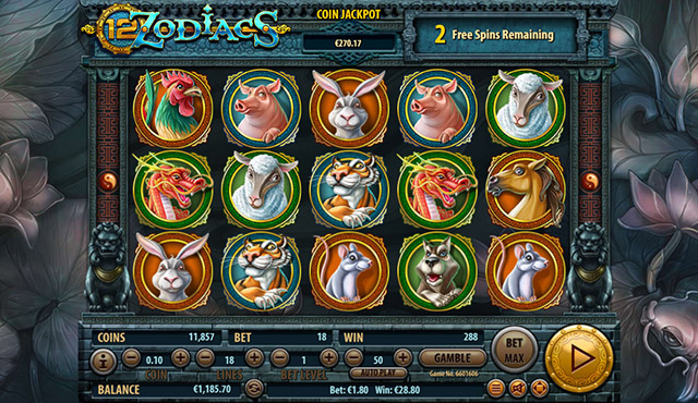 12 Zodiacs