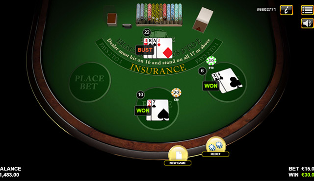 Blackjack 3 Hand