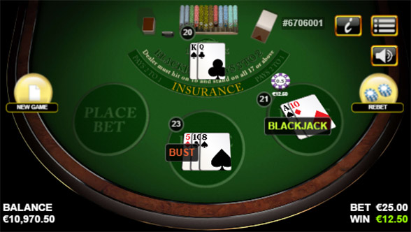 Blackjack 3 Hand