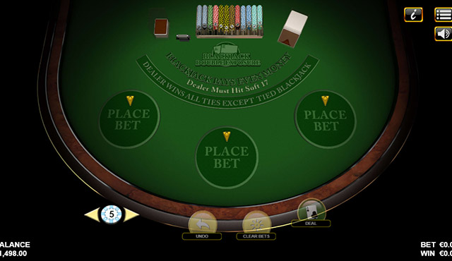 Blackjack Double Exposure 3 Hand