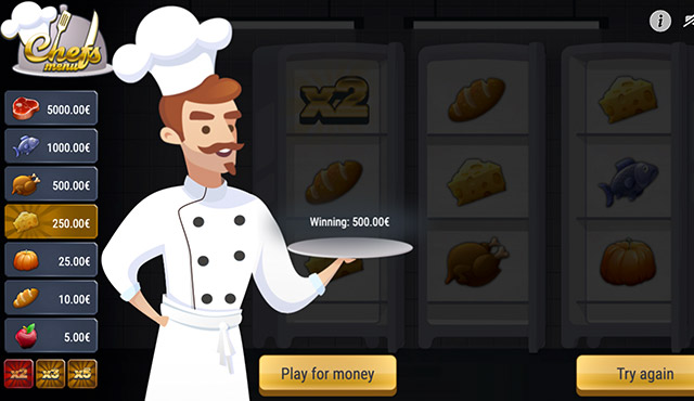 Chefs Menu