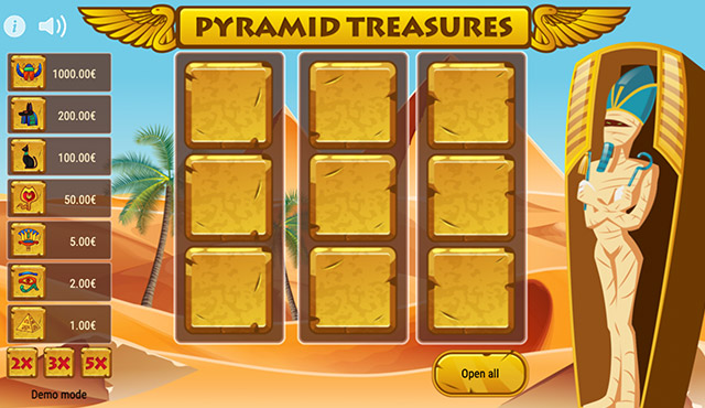 Pyramid treasures