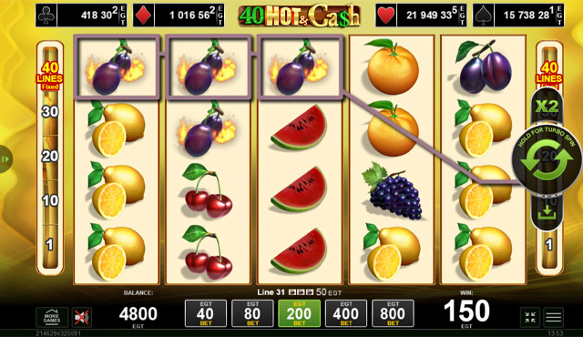 40 Hot & Cash