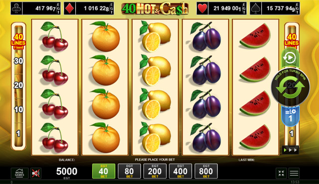40 Hot & Cash