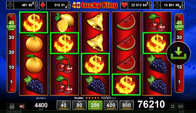 40 Lucky King