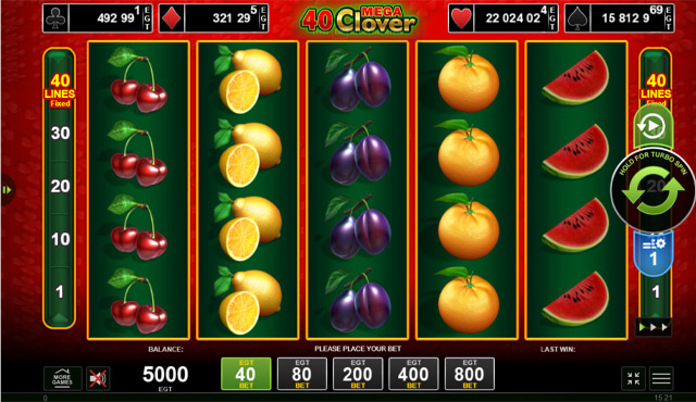 40 Mega Clover