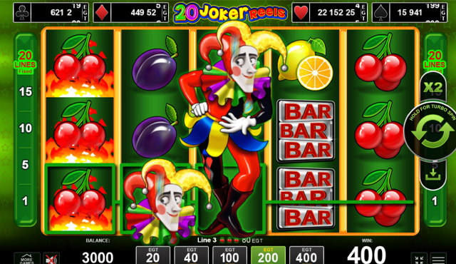20 Joker Reels