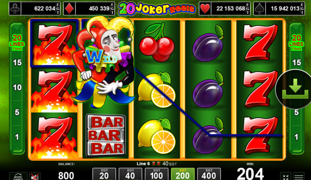 20 Joker Reels