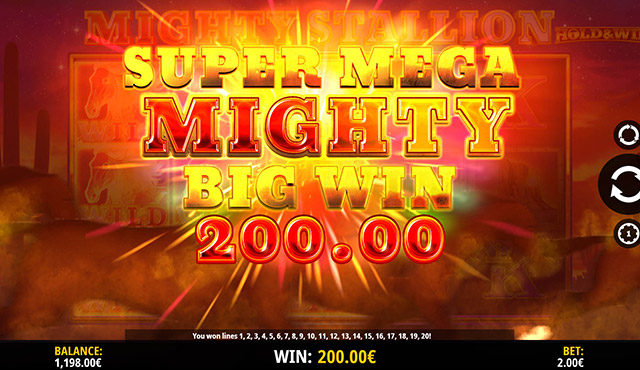 Mighty Stallion Hold & Win