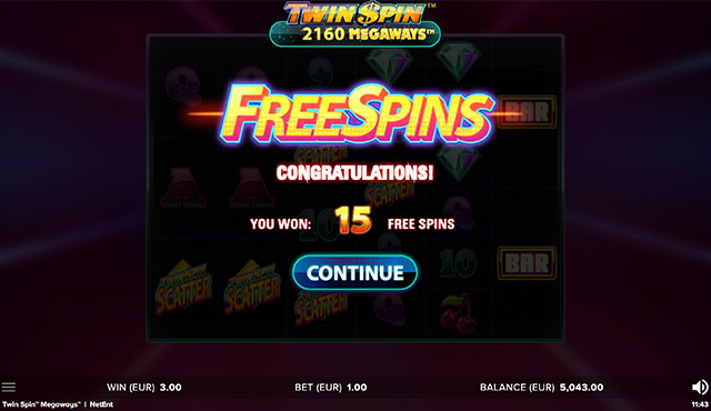 Twin Spin Megaways