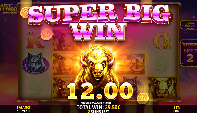 Golden Buffalo Double Up