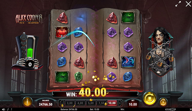 Alice Cooper and the Tome of Madness