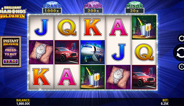 Brilliant Diamonds: Hold & Win