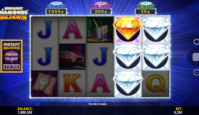 Brilliant Diamonds: Hold & Win