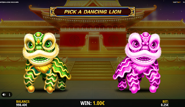Lanterns & Lions: Hold & Win