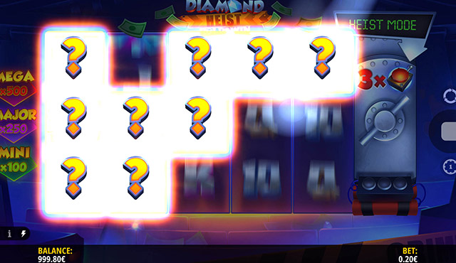 Diamond Heist: Hold & Win