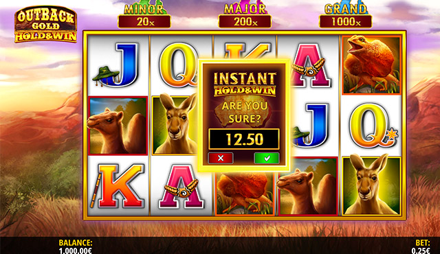 Outback Gold: Hold and Win