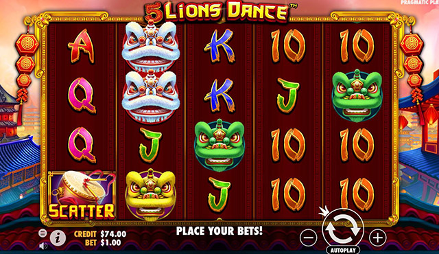 5 Lions Dance