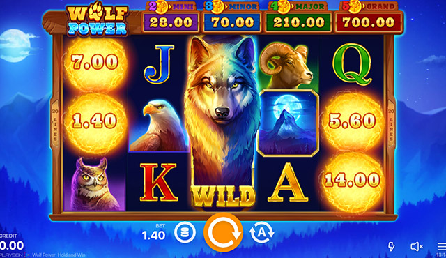 Wolf Power: Hold and Win