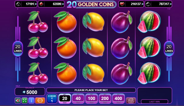 20 Golden Coins