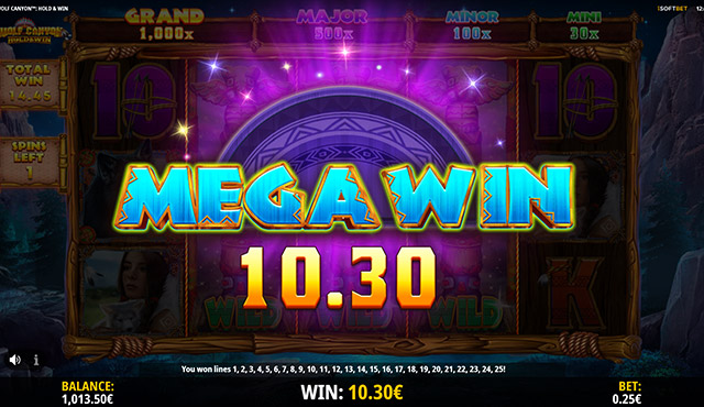 Wolf Canyon: Hold & Win
