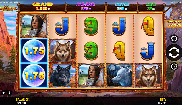 Wolf Canyon: Hold & Win