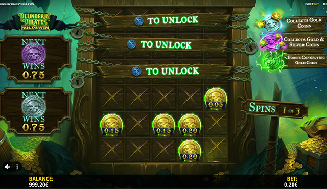 Plunderin' Pirates: Hold & Win
